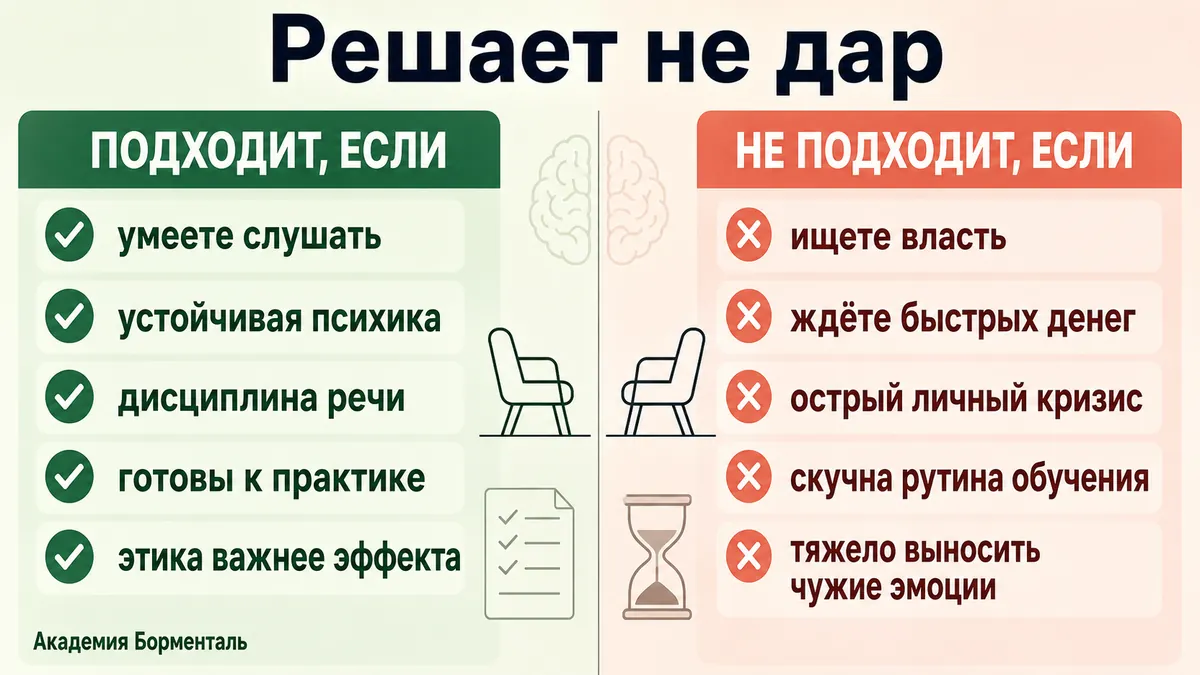 кому подходит профессия гипнотерапевта, а кому лучше выбрать другой путь — сводка