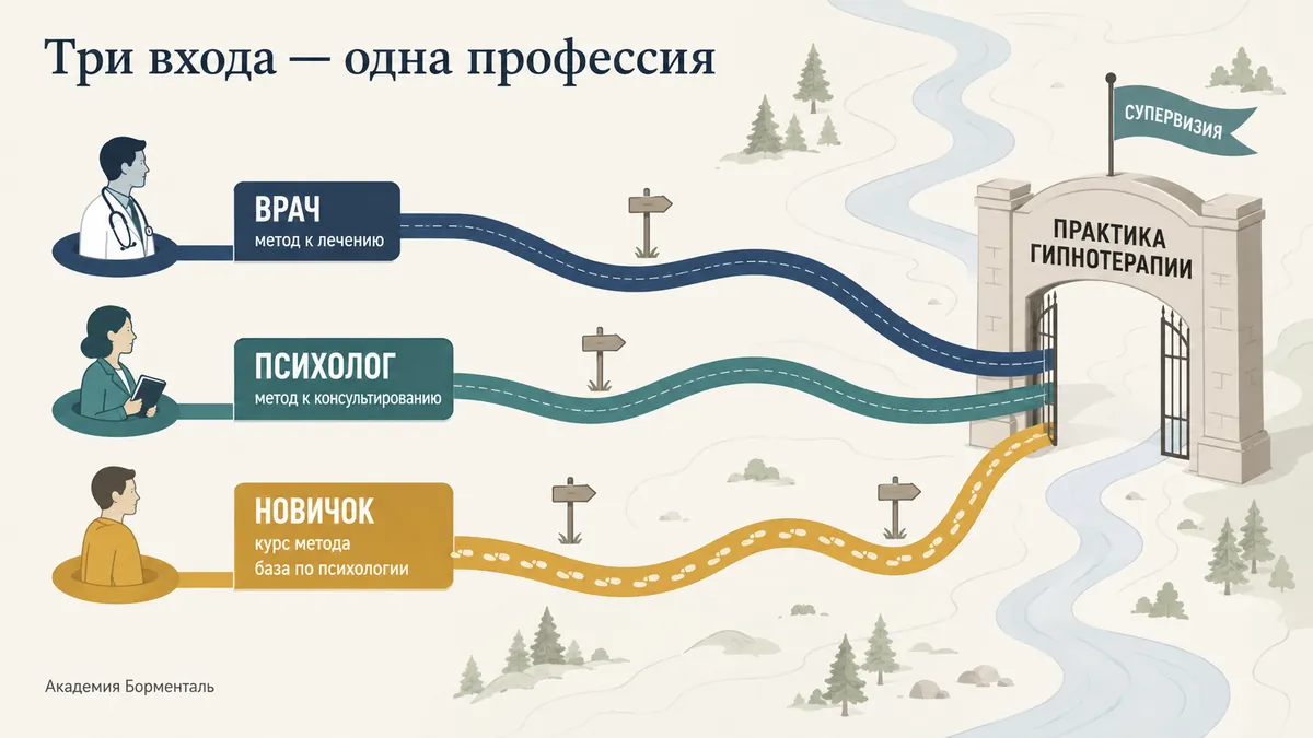кому подходит профессия гипнотерапевта: маршруты для врача, психолога и новичка