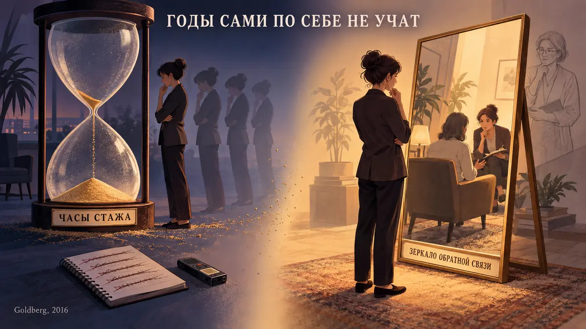 почему стаж не улучшает результат гипнотерапевта: метафора обратной связи