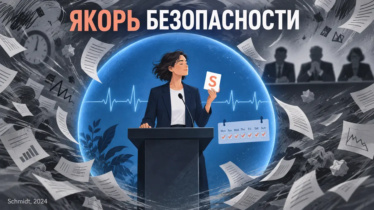 якорь безопасности: как одна формула удерживает спокойствие под стрессом